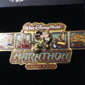 Walt Disney World WDW Marathon Logo Artist Proof Pin - January 11, 2004